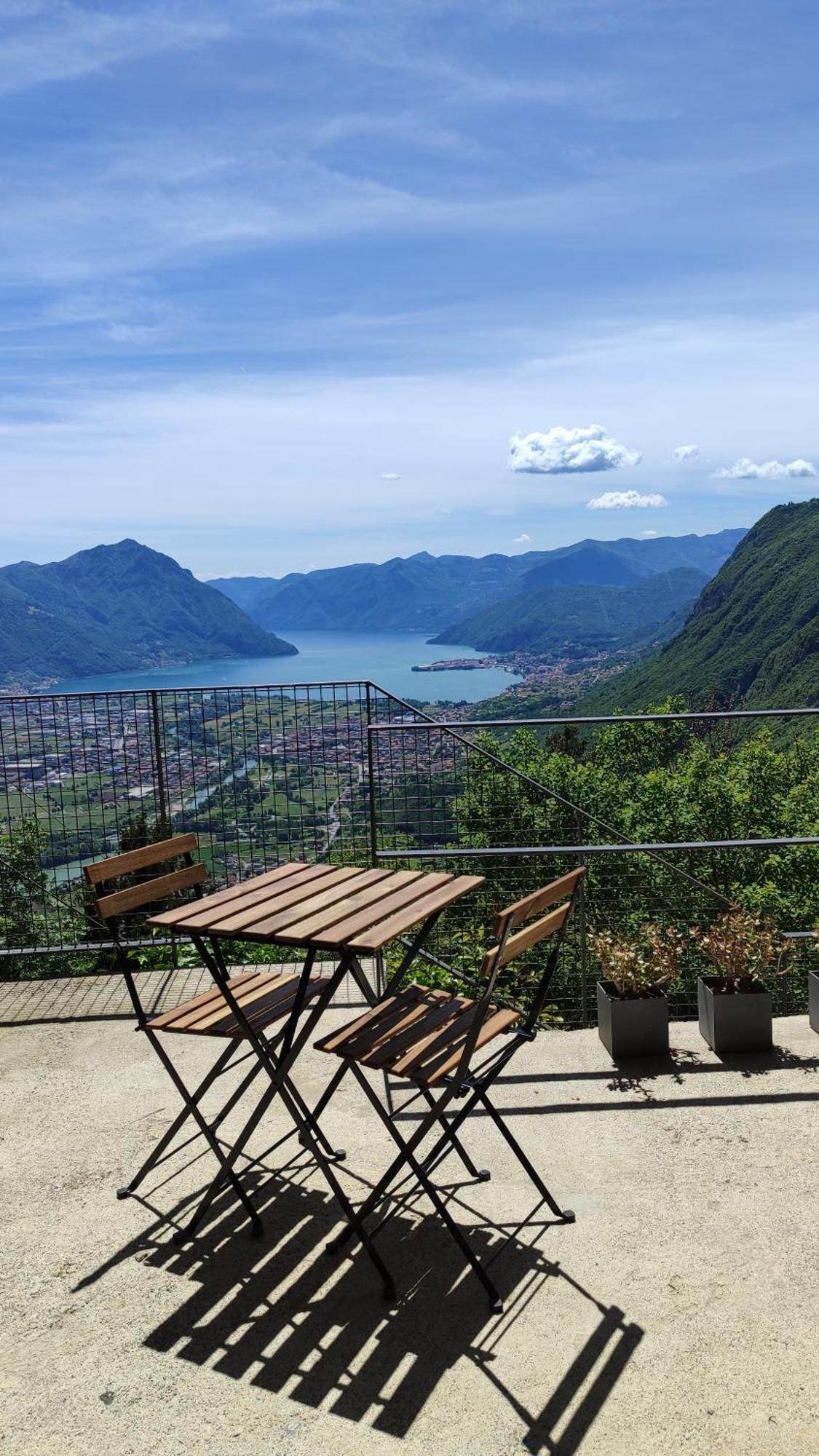 La Casa Di Cesare Hotel Rogno Luaran gambar